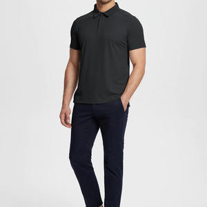 Chemises polo décontractées pour hommes de haute qualité avec logo personnalisé OEM Nouvelle mode estivale Sport Manches courtes Uniforme Chemise polo - Product Image 3