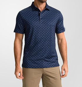 Mejor calidad al por mayor de los hombres de moda para Polos personalizados de algodón transpirable patrón sólido 100% tejido de punto adulto para Polo - Product Image 2