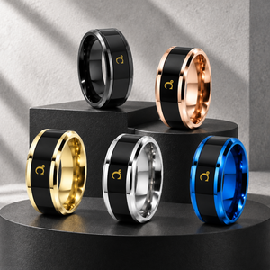 <span class=keywords><strong>Bague</strong></span> intelligente JLM en acier titane premium avec détection de température pour couples, hommes et femmes, bracelet d'humeur, bijoux tendance, cadeau d'anniversaire - Product Image 6