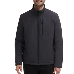 Veste d'extérieur pour homme imperméable, randonnée, équipe, logo personnalisé, softshell, chaude, à capuche, coupe-vent, hiver, veste d'extérieur pour homme - Product Image 3