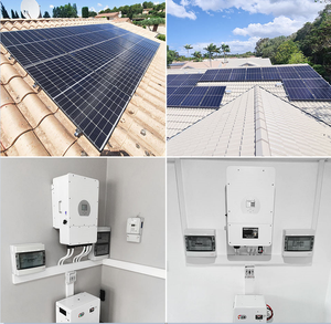 El Mejor Sistema de Energía Solar Híbrido Completo, Trifásico, 5KW, 8KW, 10KW, 48V, Sistema de Paneles Solares Híbridos Conectados a la Red y Fuera de la Red para el Hogar - Product Image 3