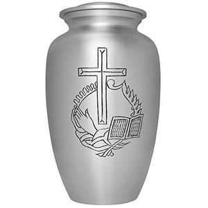 Urna de cremación de metal de Diseño Artesanal para cenizas Recuerdo conmemorativo duradero para el descanso final de los seres queridos - Product Image 5