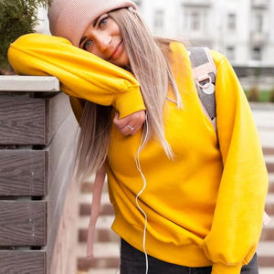 2025 Men's 100% Cotton Casual <b>Trendy</b> Solid Winter Embroidered Comfortable Fit Sporty Stylish Outfits <b>Hoodie</b> Unisex - Product Image 3