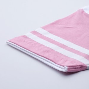 Nouveau femmes blanc rose pur coton solide col de chemise pur coton T-shirt couleur et conception personnalisation commande en gros disponible - Product Image 6