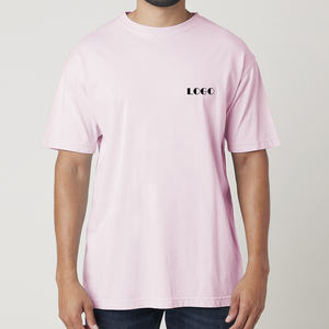 Camiseta gráfica de gran tamaño con logotipo personalizado Camisetas de marca de buena calidad para hombres Camisetas de manga corta de ajuste regular de Bangladesh - Product Image 5