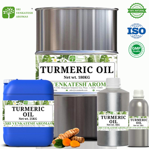 Aceite Esencial de Curcuma Longa Orgánico al Por Mayor, 100% Puro y Natural, Destilado al Vapor, para Todo Tipo de Piel - Product Image 2