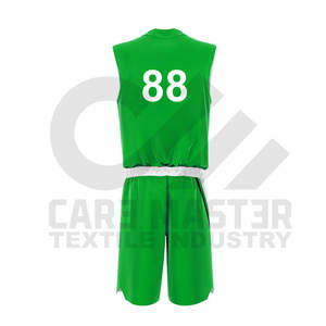 Ropa deportiva OEM personalizada, uniforme de baloncesto de último diseño, uniforme de baloncesto de Color sólido con logotipo personalizado - Product Image 3