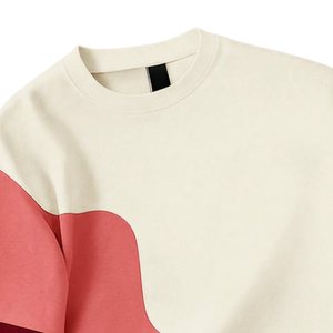 <b>Mens</b> Color Block <b>T</b> <b>Shirt</b> Custom Casual Short Sleeve Crew Neck Summer Streetwear Top Fashion Oversized Soft Cotton Daily Wear - Product Image 5