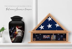 OEM aceptado para urnas funerarias/cremación para adultos hechas con material de aluminio 100% de proveedor indio - Product Image 4