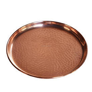 Placa de cobre antiguo de 13 pulgadas, placa de cobre puro hecha a mano para la opción perfecta para fiestas en casa, restaurantes - Product Image 6