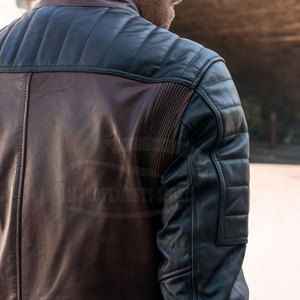 Chaqueta de moto de cuero deportiva de marca privada Chaquetas de moto de cuero de alta calidad a bajo precio - Product Image 6