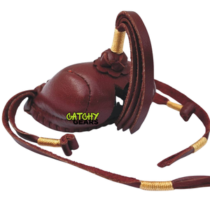 Falconry ฮู้ดสไตล์อาหรับคาตาร์มีฮู้ดหนังพร้อมสายรัดทุกขนาดอาหรับ - Product Image 4