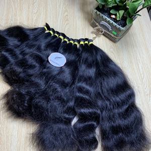 Cabello humano Natural Remy, sin procesar, virgen, vietnamita, rizado, cutícula - Product Image 1