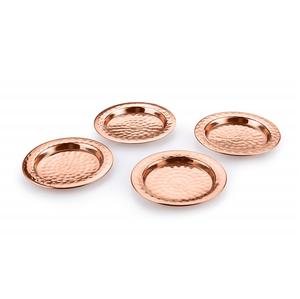 Handcrafted Eco-Friendly Customizable Metal Silver <b>Wine</b> Bottle <b>Coasters</b> for Modern Homes Dining Rooms Offering Daily - Product Image 5