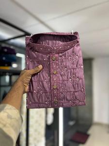 Best 6-Colour Readymade Men's Kurta Pyjama Set PV Cotton Fabric for All Occasions Direct From India - Product Image 2