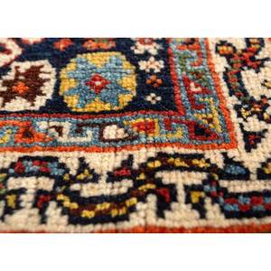 Kiaan Blue Paem-1018 Hand Knotted Wool Rug Geometric Oriental Design <b>Washable</b> Modern for Home Prayer Floor Woven Cotton-Jaipur - Product Image 3