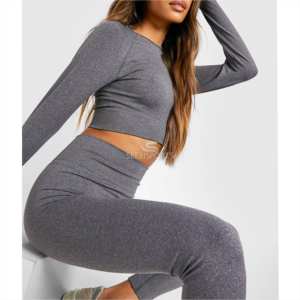 Style unique de haute qualité, ensemble de vêtements de sport entièrement personnalisables pour femmes, vêtements de sport à séchage rapide, ensemble de gym pour dames avec service OEM - Product Image 4