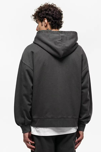 Men's Custom Logo Oversized Fleece <b>Full</b> <b>Zip</b> <b>up</b> Hoodies Vintage Printing Heavyweight French Terry Streetwear Zipper <b>Zip</b> <b>up</b> <b>Hoodie</b> - Product Image 6