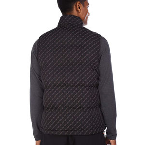 Gilet matelassé réversible de haute qualité OEM personnalisé sans manches gilet d'hiver à fermeture éclair hommes 100% gilets en polyester vente en gros - Product Image 2