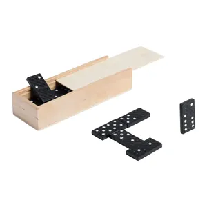 Jeu de dominos en bois personnalisé Blamino, produit de merchandising sur mesure - Product Image 1
