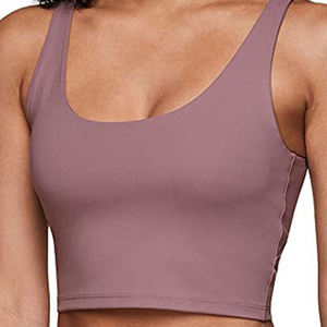 OEM vente en gros femmes soutien-gorge de sport sans couture compression Yoga Gym course vêtements de fitness rembourré à bretelles Logo personnalisé soutien-gorge de haute qualité - Product Image 4
