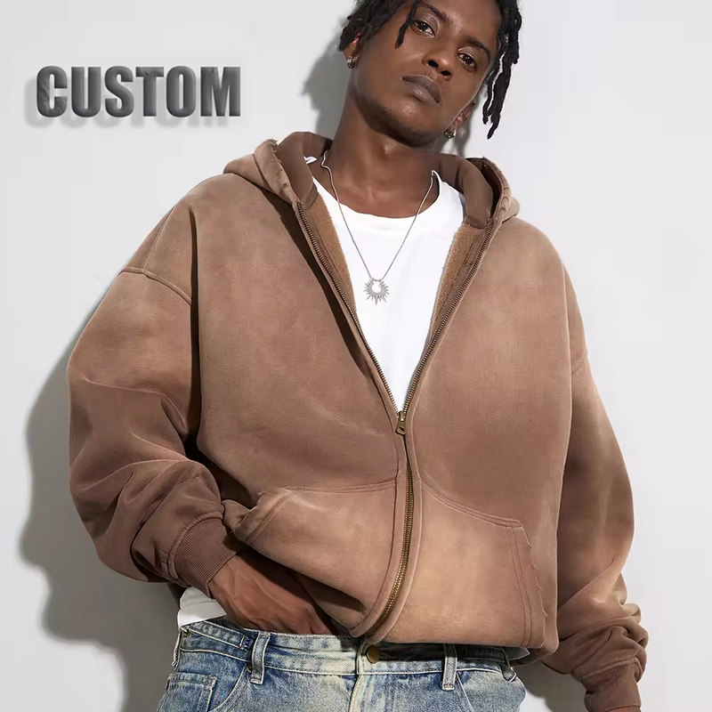 High Quality Heavy Zip up With