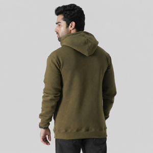 Sudadera con Capucha Extra Grande de Alta Calidad, Estilo Vintage, para Invierno, 360 GSM, 100% Algodón, Felpa Gruesa, con Bolsillos, para Hombre - Product Image 4