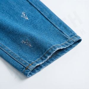 กางเกงยีนส์ลำลองผู้หญิง สีสันปรับแต่งได้ แฟชั่นเงางาม สำหรับงานปาร์ตี้ คลับ สไตล์ Y2K คุณภาพพรีเมียม ทันสมัย สตรีทแวร์ - Product Image 6