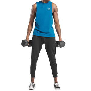 เสื้อกล้ามออกกำลังกายสำหรับผู้ชายใส่สบายพิมพ์ลายผลิตจากโรงงานแบบลำลองฉลากตามสั่ง - Product Image 3