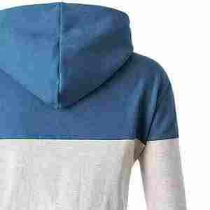 Sudadera con Capucha de Invierno para Hombre, Sudadera Moderna 100% Algodón de Alta Calidad con Diseño Sólido y Logotipo Frontal - Product Image 3