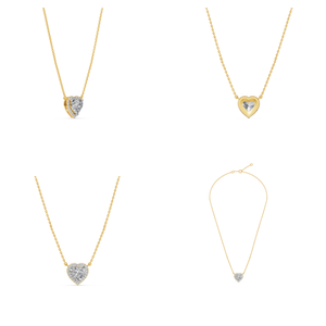 สร้อยคอทองคำขาวประดับเพชร10K สีขาวผลิตจาก1.67ct แล็บสำหรับงานแต่งงานของผู้หญิง - Product Image 5