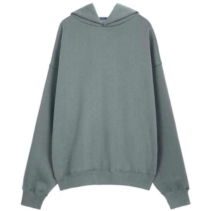 2025 nouvelle tendance surdimensionné poids lourd 450gsm français Terry sweats à capuche pour hommes avec Logo personnalisé pull à épaules tombantes pour l'hiver - Product Image 5