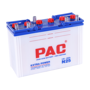High Performance PAC N25 12V 25Ah Lead Acid <b>Battery</b> for <b>Lighting</b> and Backup <b>Power</b> - Product Image 4