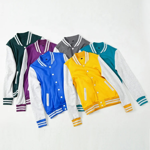 OEM Custom High Quality Chenille Embroidery Sleeves Breathable Winter Baseball Bomber Letterman CollegeBaseballjacket for men - Product Image 6