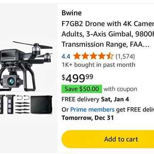 Drone commercial Dronehint 4K Night Shooter neuf disponible à Orlando FL - Product Image 1