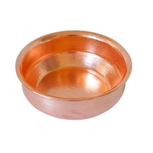 Tazón de Spa de pedicura de cobre creativo moderno, diseño atractivo, lavado en remojo portátil para salón de uñas, masaje de pies de belleza - Product Image 1