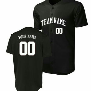 Vente en gros de chemise de softball 100% polyester de haute qualité pour hommes, sublimation sur mesure, maillot de baseball au prix de gros Oem - Product Image 5