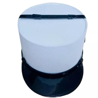 Sombreros planos al por mayor personalizados 100% algodón Kepi Hat