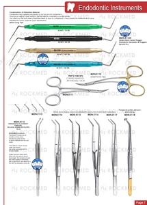 Pince dentaire réutilisable manuelle de fractionnement de racine pour les instruments chirurgicaux dentaires en métal de résine d'acier de chirurgie - Product Image 5