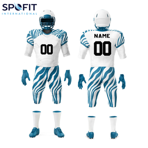 Uniforme de football américain au design le plus populaire, vêtements de sport confortables, uniforme de football américain pour jeunes, ensembles de football en gros - Product Image 4