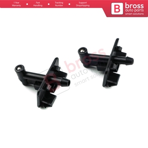 BSP1055 Set di 2 Ugelli Lavavetri Sinistro e Destro 1353227080 per Fiorino 225 Doblo 263 Qubo Combo Nemo <span class=keywords><strong>Bipper</strong></span> <span class=keywords><strong>Tepee</strong></span> - Product Image 4