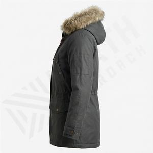 Chaqueta Parka de Invierno para Hombre, de Alta Calidad, Impermeable, de Algodón, con Forro de Lana Desmontable, Capucha Transpirable, Diseño Cálido, Ropa Exterior Formal - Product Image 3
