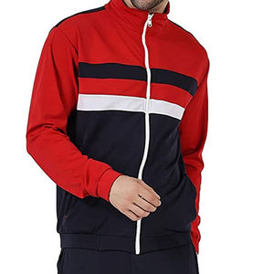 ชุดกีฬาแบบสวมหัวแขนยาวสำหรับผู้ชายชุดฝึกกีฬาแบบลำลองสำหรับฤดูหนาวพร้อมโลโก้ออกแบบได้ตามต้องการ - Product Image 5