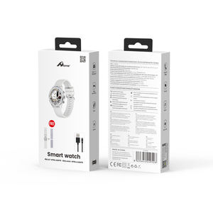 Reloj Inteligente HOME DIGITALOME SW-11 Pantalla OLED Redonda de 1.83 Pulgadas IP68 Resistente al Agua para iPhone y Android con Función para Contestar Llamadas - Product Image 2