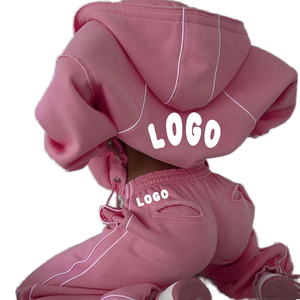 Conjunto Deportivo de Dos Piezas para Mujer, Informal, Sólido, Transpirable, Estampado, de Forro Polar, 100% Nailon, para Gimnasio, Entrenamiento, Fitness, Jogging - Product Image 4