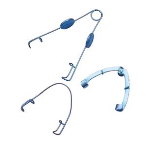 ชุดเครื่องมือตรวจตาแบบพรีเมียม ทำจากสแตนเลส 3 ชิ้น ชุดเครื่องมือดึงตาแบบ Barraquer สำหรับศัลยกรรมหู คอ จมูก ทนความร้อนสูง - Product Image 1