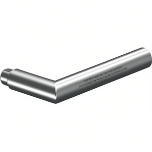 OGRO 8906 Stainless Steel Satin Finish Square <b>Spindle</b> 8mm <b>Door</b> <b>Handle</b> Hole Part for Curtain Poles Tracks Accessories Left/Right - Product Image 3