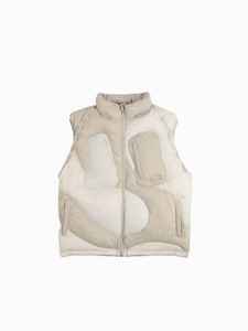 Wholesale Unisex Plus Size Winter High Street Waterproof Windproof Hooded Thick Puffer Jacket Custom Embroidered Logo Zipper - Product Image 2