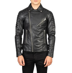 Ventes en gros OEM, veste en cuir pour homme de haute qualité, dernière mode, cuir PU, veste en cuir pour homme de haute qualité - Product Image 6
