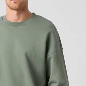 Sweat shirt coton thermique fait respirant polaire hommes sweats à capuche séchage rapide couleur unie hommes 2025 hommes sweats - Product Image 2